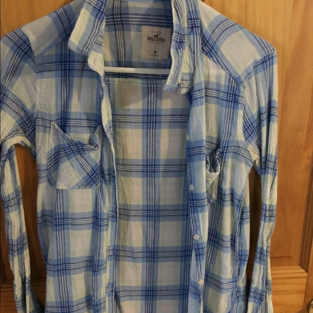 Hollister- Long sleeve flannel